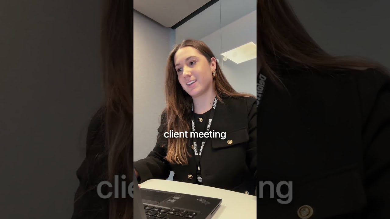 Day in the life of Alicia at Deloitte!