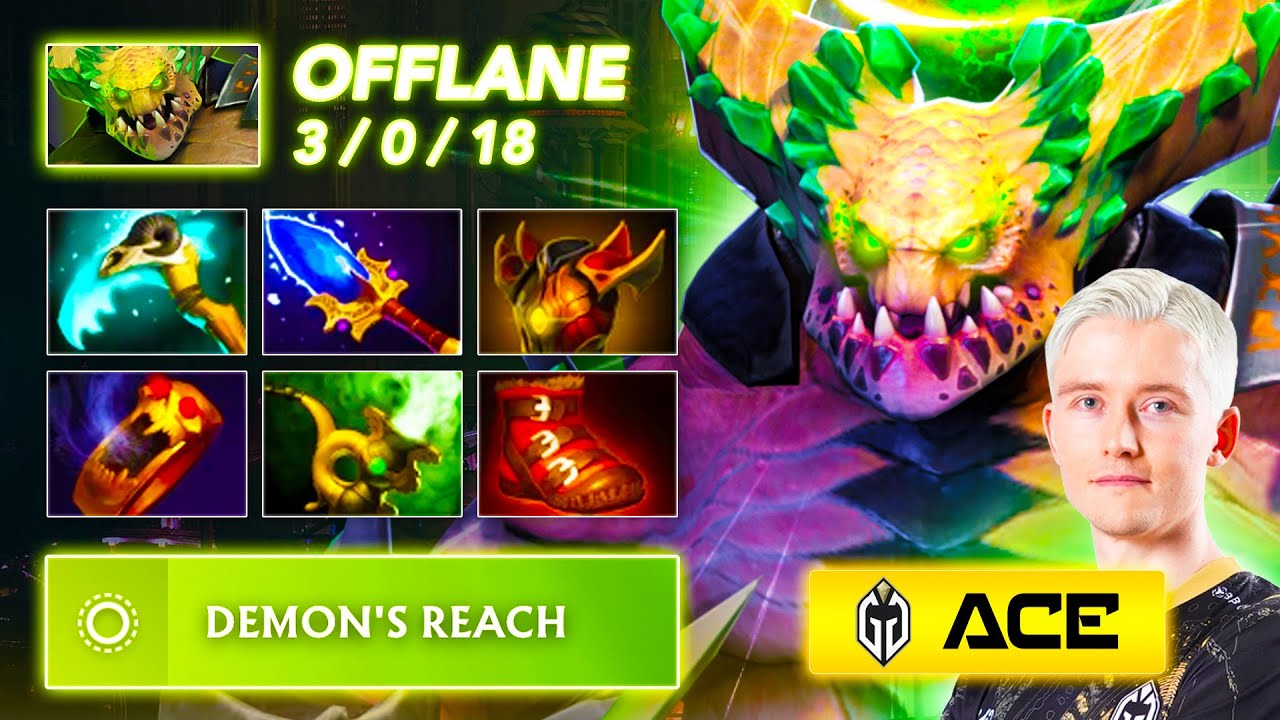 [7.39c] Ace UNDERLORD Offlane | Full Gameplay Dota Class