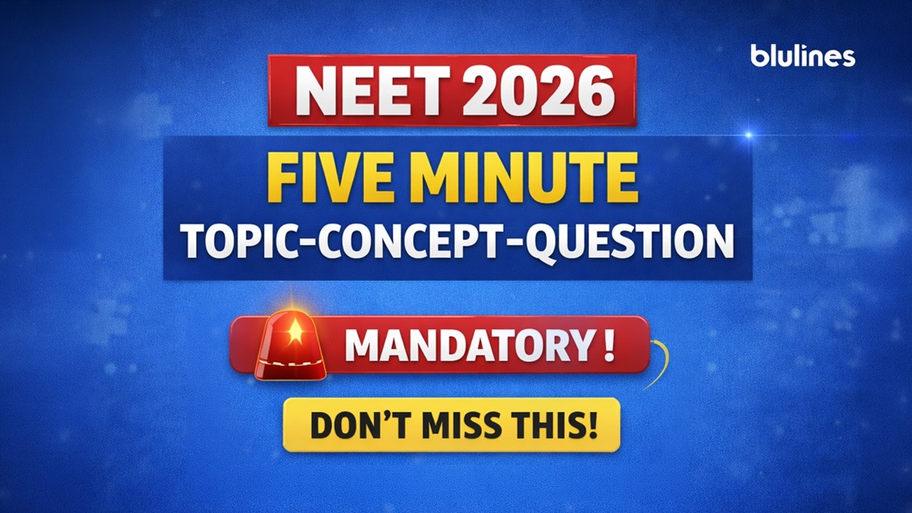 IMPORTANT PHYSICS CONCEPT | ZERO POTENTIAL POINT | BLULINES NEET 2026 I #neet #neetphysics