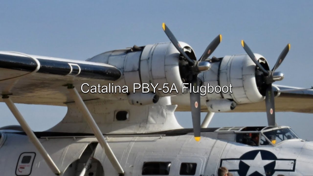 Catalina PBY-5A Flugboot beim Flugtag in Bad Sassendorf 2018