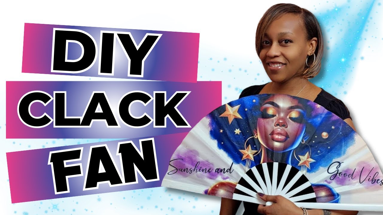 How to Sublimate and Assemble a Clack Fan | Easy Step-by-Step Tutorial