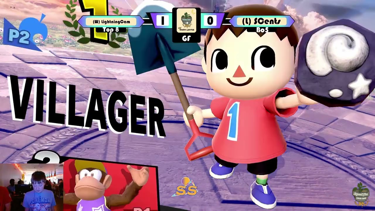 NTSL #55 Grand Finals - (W) LightningCam (Diddy Kong) vs (L) SCents (Villager) SSBU