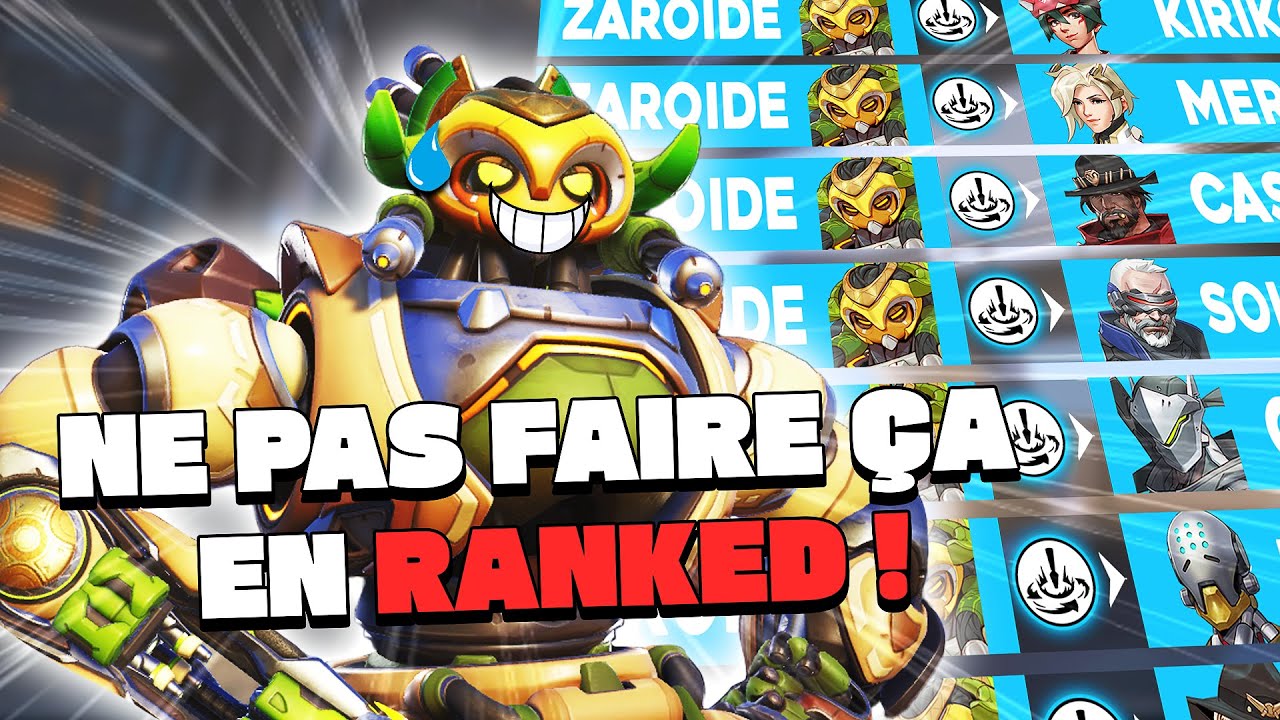 MAUVAISE IDÉE : TENTER CE MOVE en RANKED OVERWATCH 2