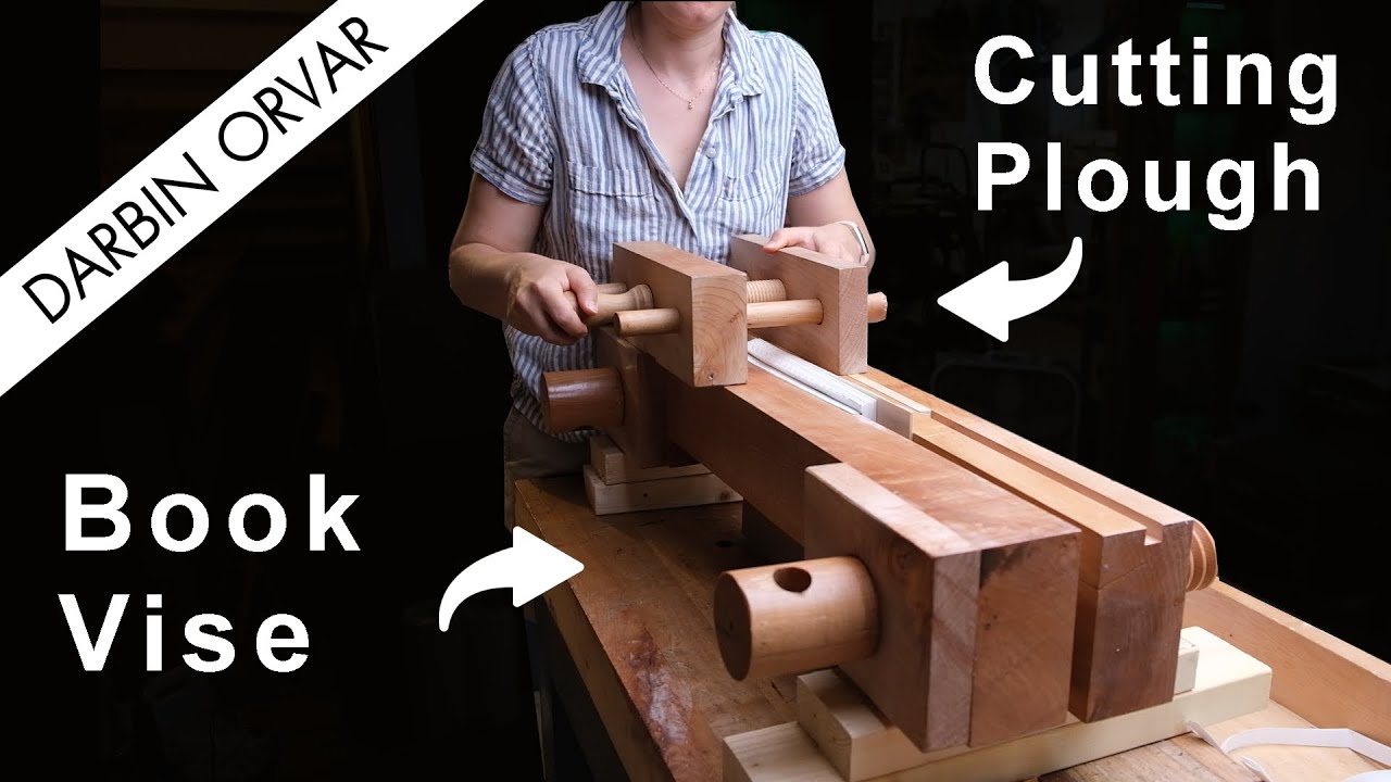 Build Your Own Book Vise & Cutting Plough: Step-by-Step Guide! #bookbinding