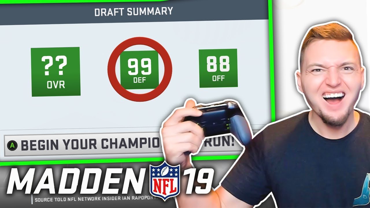 *OMG* WORLD RECORD MUT DRAFT! Madden 19