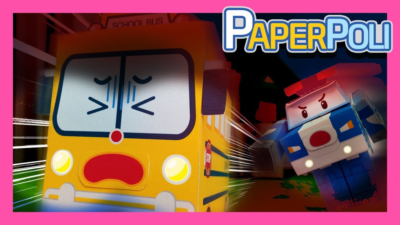 41.Not a dream! School B’s nightmare!! | Paper POLI [PETOZ] | Robocar Poli Special