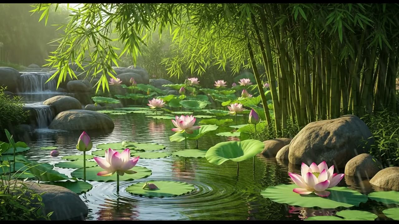 Rain on Lotus