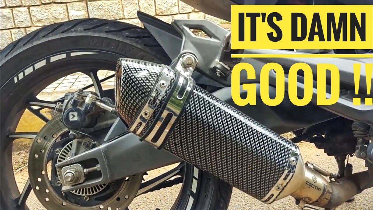 Best cheap modified exhaust!!| good yet blasting sound|Dominar 400