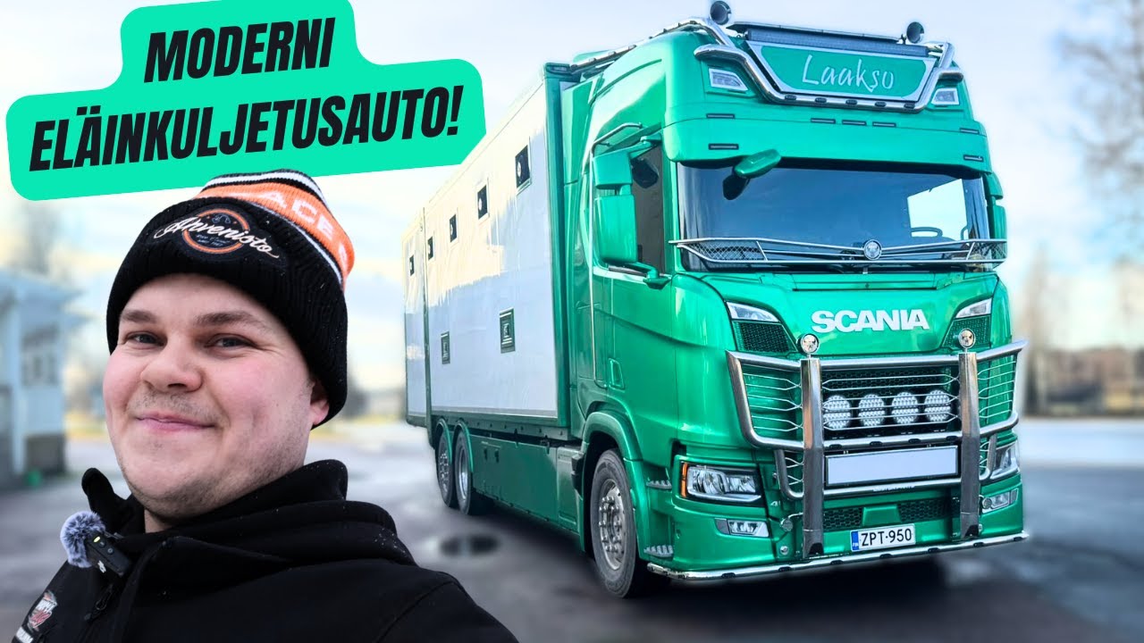 Näin rakennettiin Scania R460 Eläinkuljetusauto!