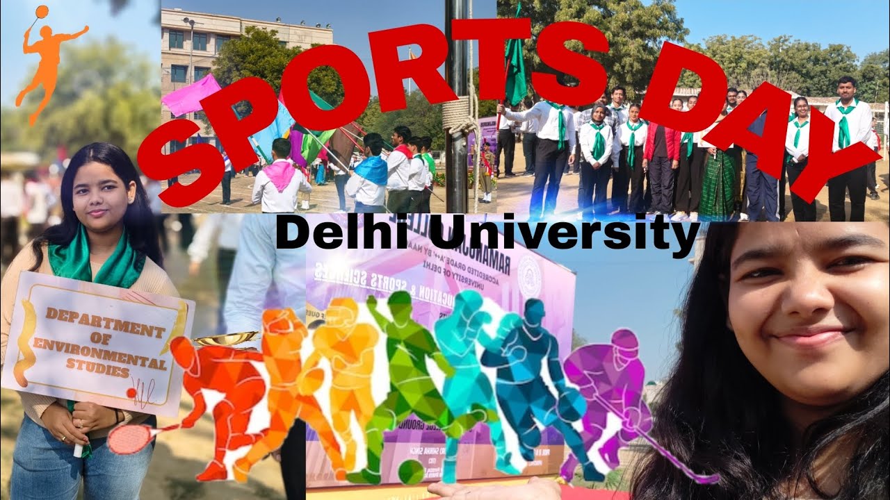 Sports Day In Ramanujan College 😍