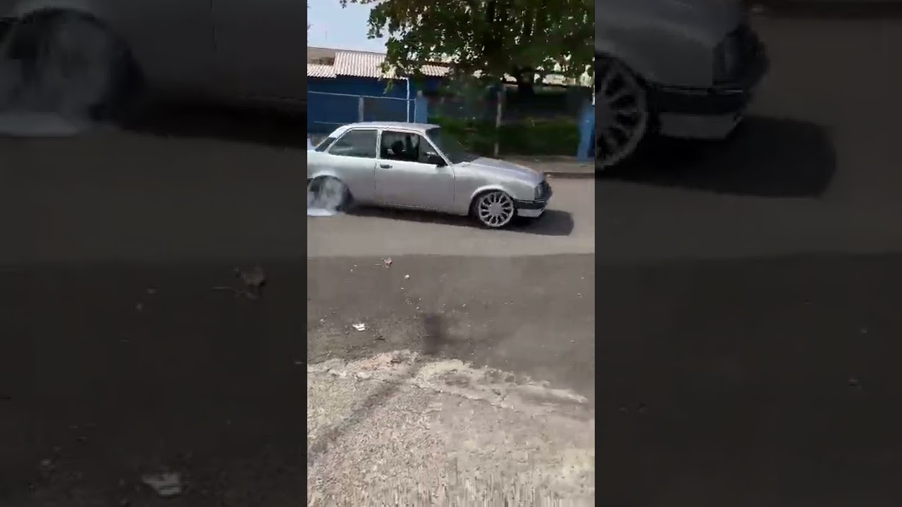 Chevette turbo com motor de vectra 2.2 #shorts