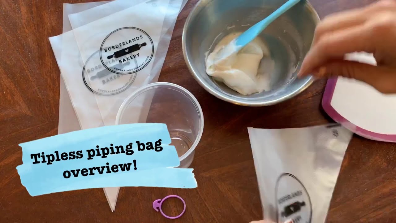 How to Use Tipless Piping Bags