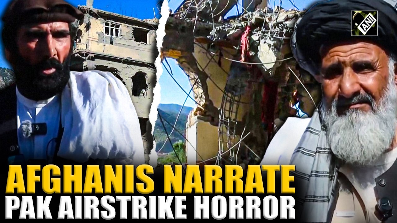 Watch! Afghan citizens narrate horror after Pakistani airstrike kills civilians in Paktia province