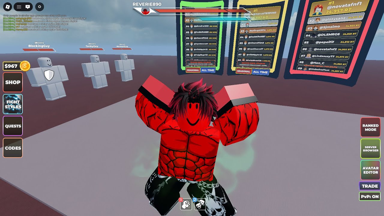 My first ever Roblox  vide (untitledboxinggame) srry guys no audio :(