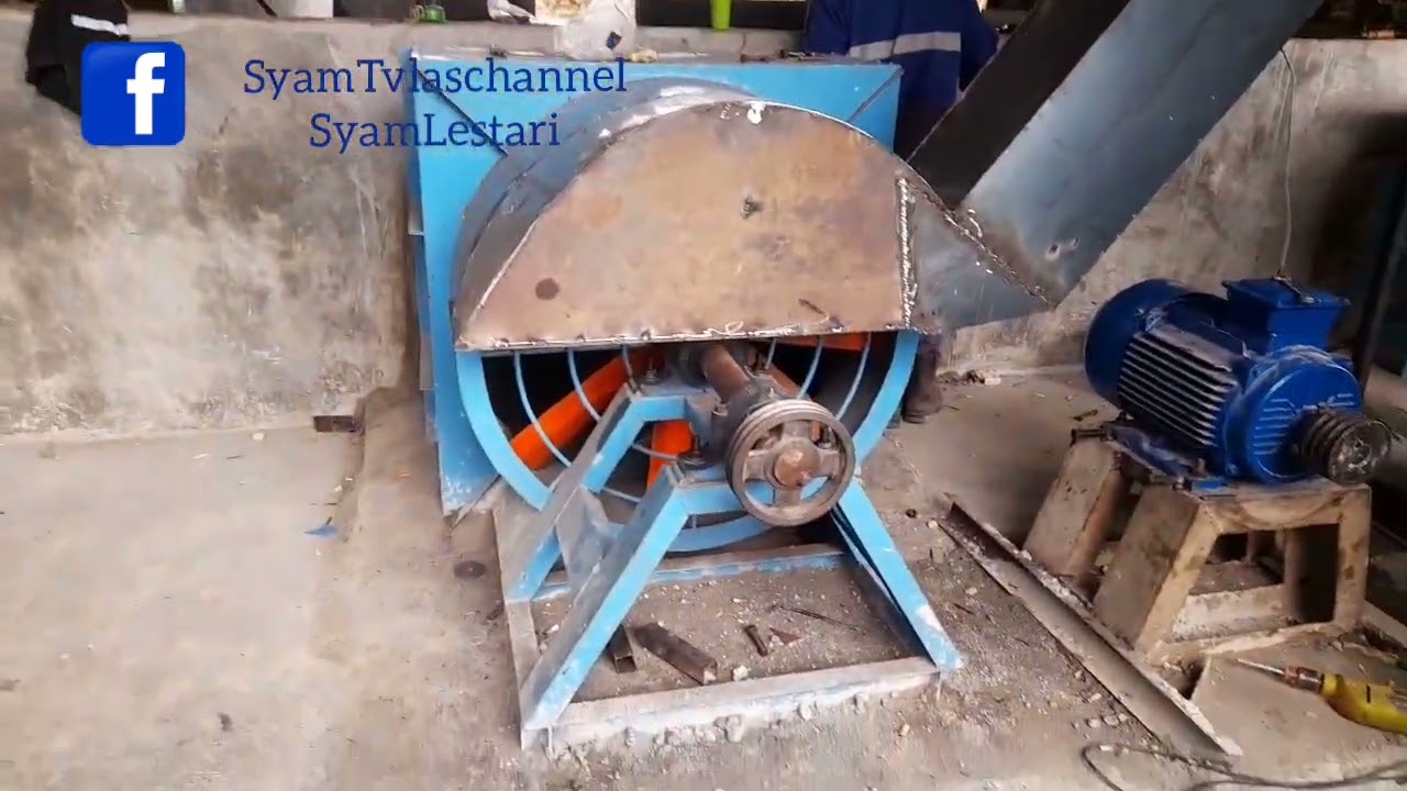 Proses bikin oven pengering padi 20 ton