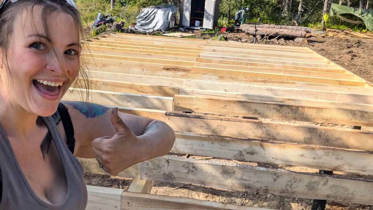 Alaskan Solo Cabin Build Part 1
