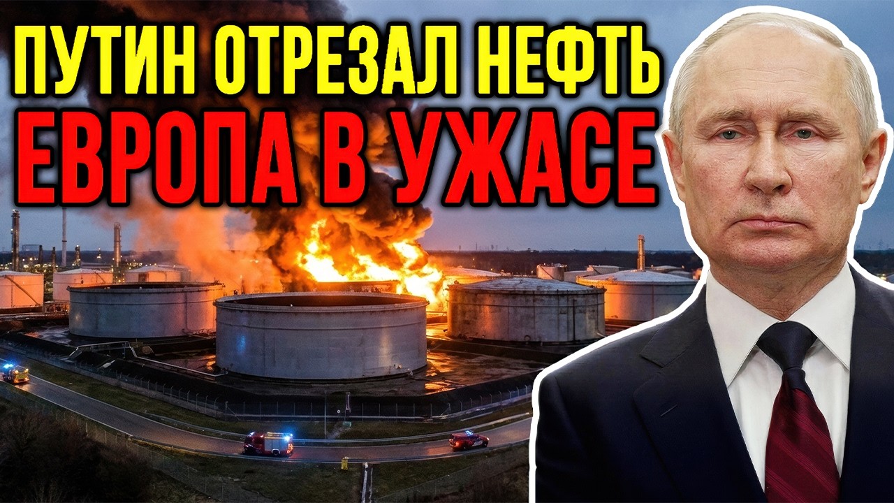 Российская нефть под запретом для всего мира: Европа в ИСТЕРИКЕ!