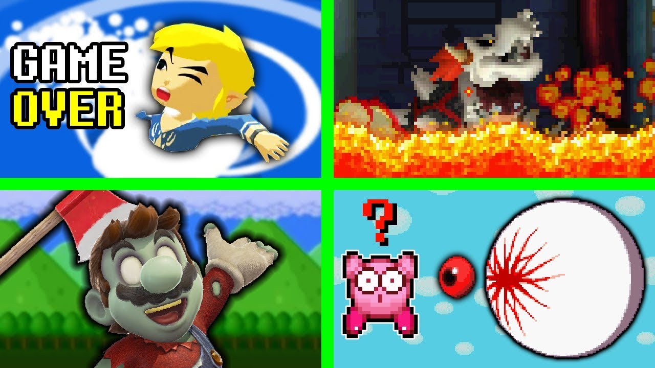 Los Game Over mas Subidos de Tono en Videojuegos Felices