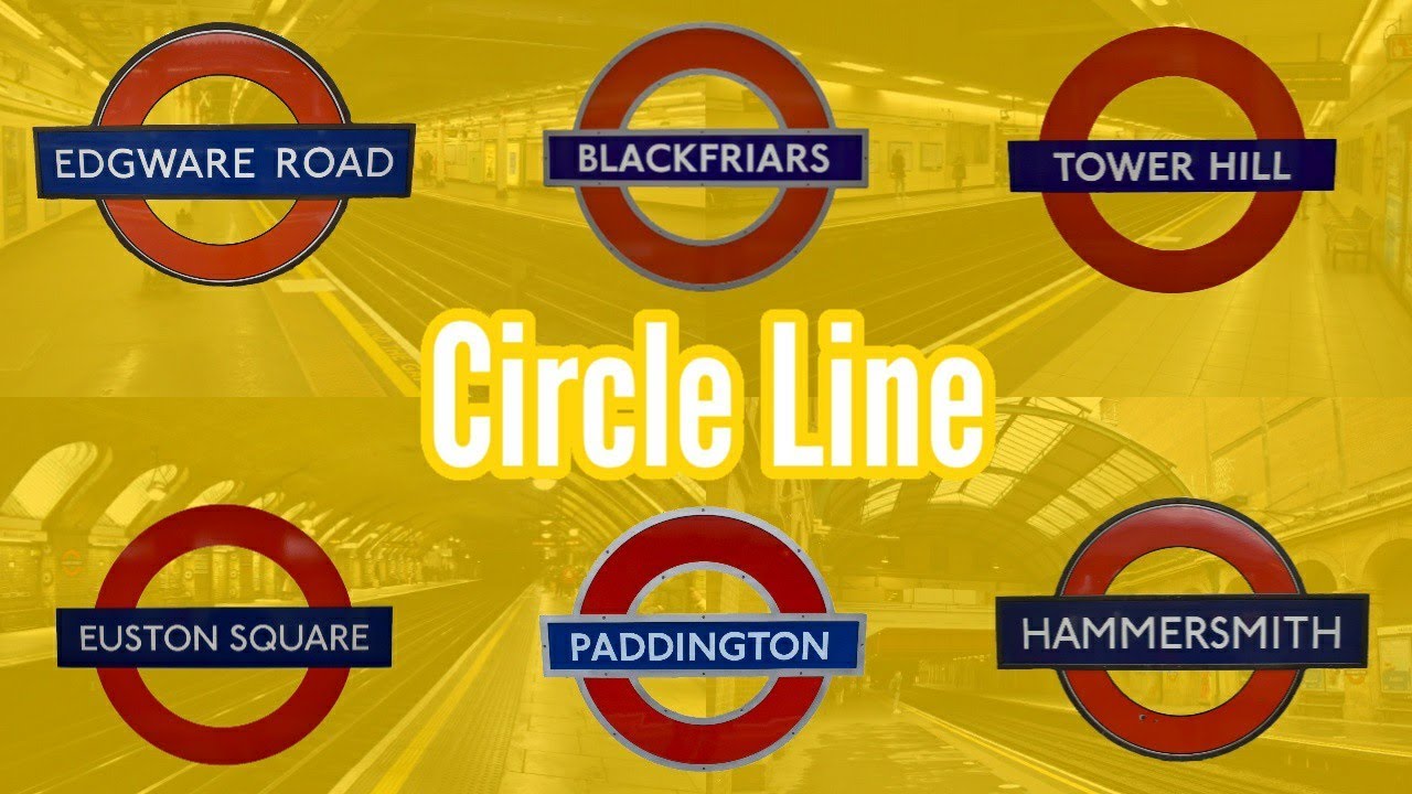 All 36 Circle Line Stations (Every London Underground Station)