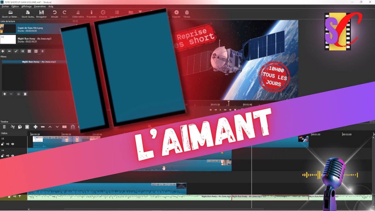 TUTUO SHOTCUT : L'AIMANT