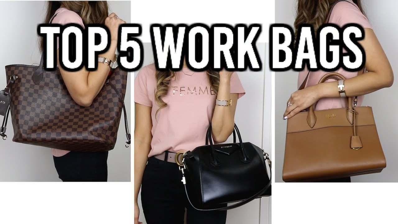 TOP 5 DESIGNER WORK BAGS | Louis Vuitton Neverfull, Givenchy Antigona and more | Isabelle Ahn