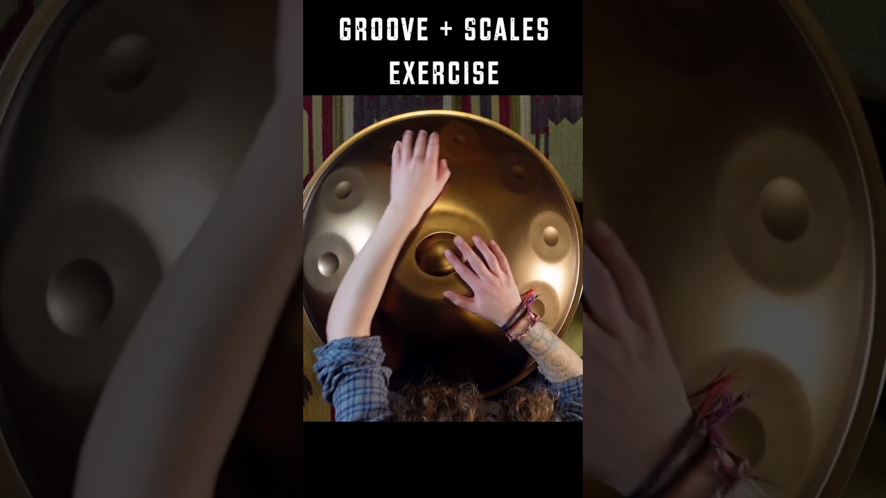 Handpan Hand Independence | Simple Groove + Scales