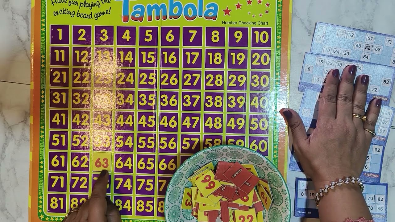 An old way to play tambola | Housie | lotto