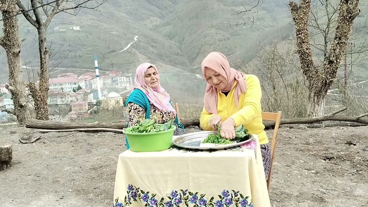 KARABAŞ BİZİ ÇOK KORKUTTU😞TERMELİ KOMŞUMLA BAHÇEDE SOHBET