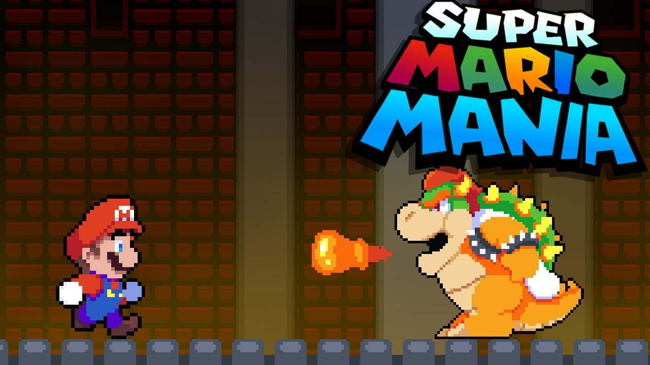 Super Mario Mania | Super Mario Fan Game - Full Gameplay (Demo)