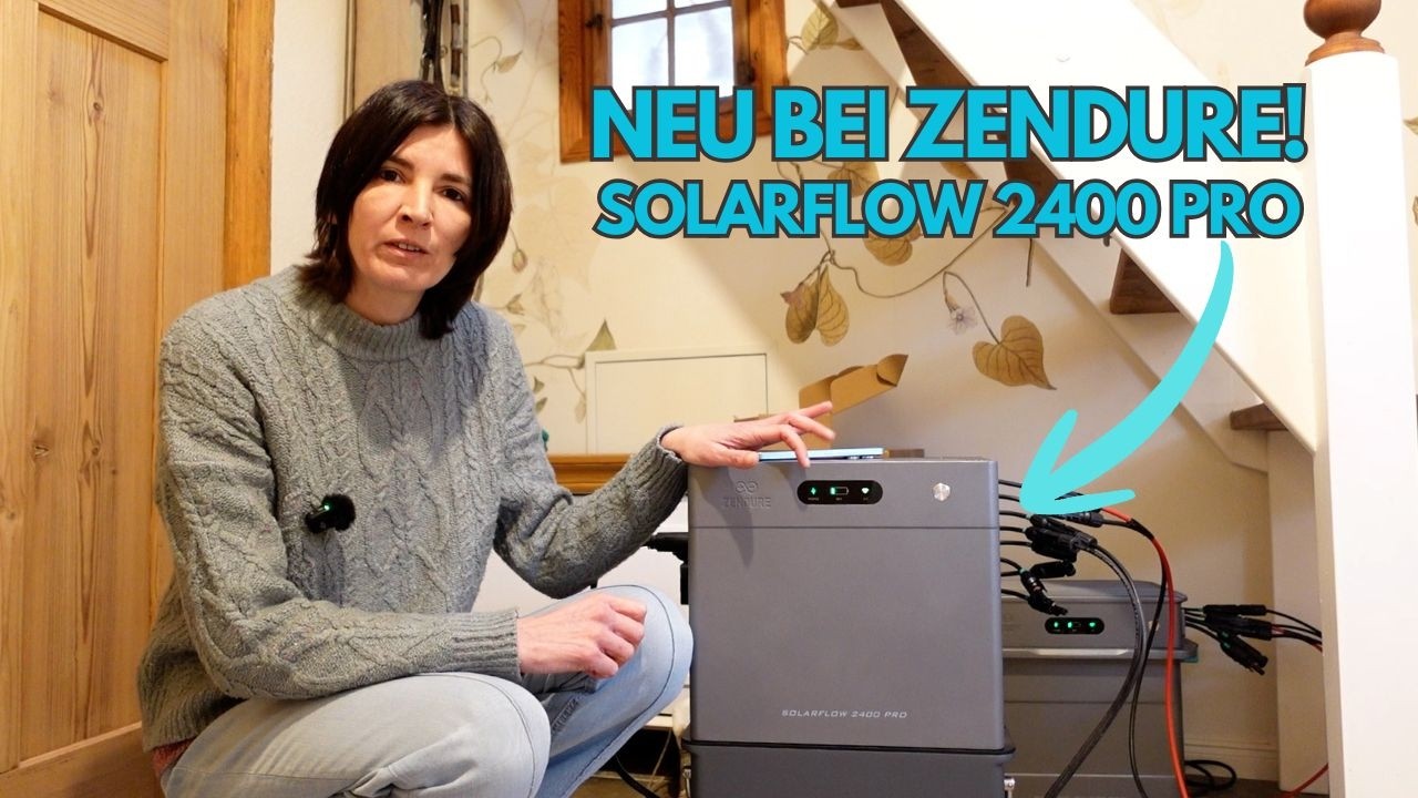 Nie wieder hohe Stromrechnungen mit dem Zendure SolarFlow 2400 Pro