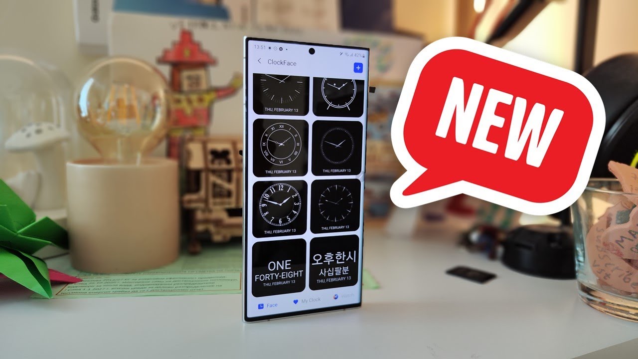 Samsung New Clockfaces... just MANY!