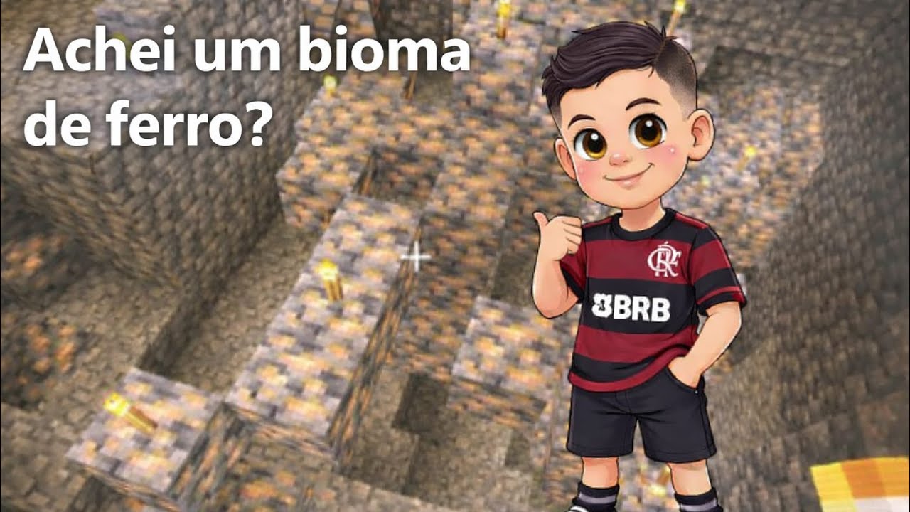 Achei um bioma de ferro?