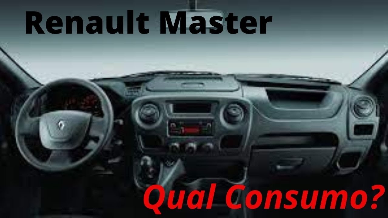 Qual consumo da Renault master #consumodiesel #masterrefrigerada