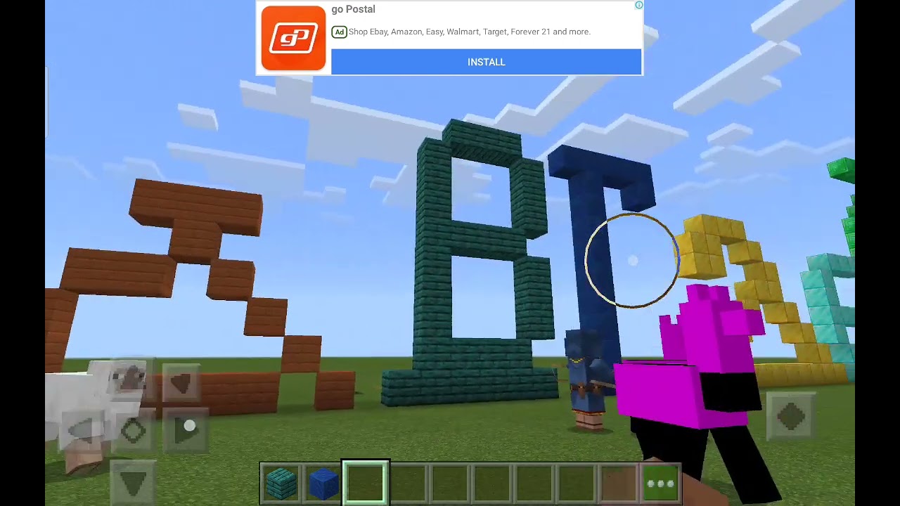 COPTIC ALPHABET IN MINECRAFT!!!!