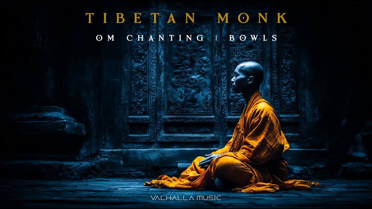 Tibetan Monk | Powerful OM Meditation | Singing Bowls  528Hz