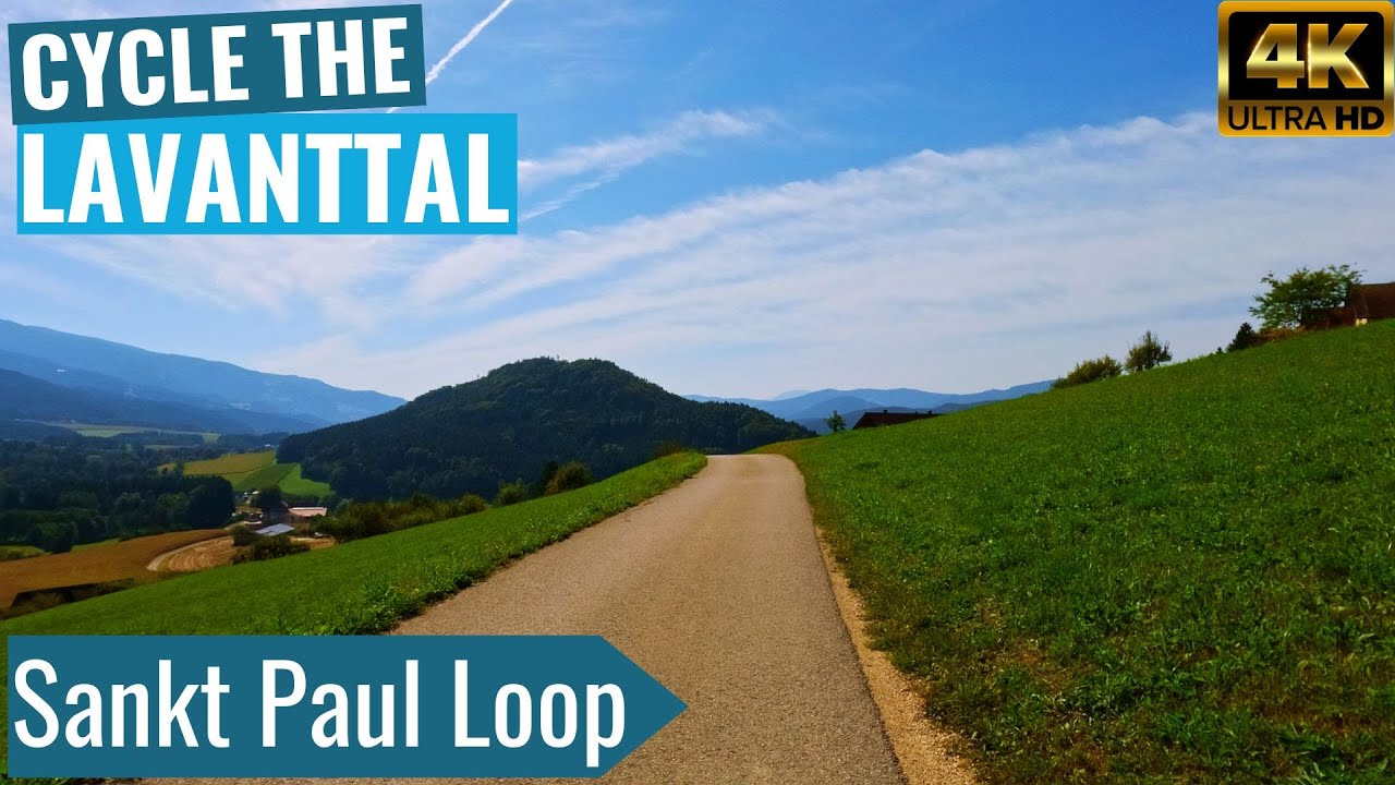 Lavanttal - Kärnten: Sankt Paul Loop - Indoor Cycling Video without telemetry