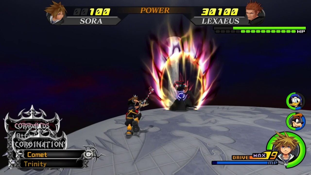Kingdom Hearts II Final Mix - Data Lexaeus in 58 Seconds (Critical Mode No Damage)