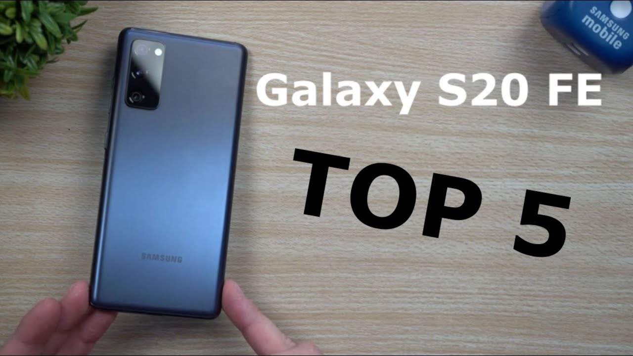 Samsung Galaxy S20 FE (Fan Edition) 5 ОСНОВНЫХ ХАРАКТЕРИСТИК