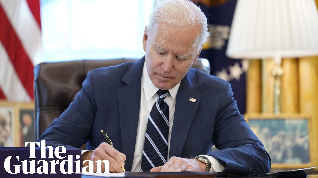 Biden signs landmark $1.9tn Covid relief bill into law