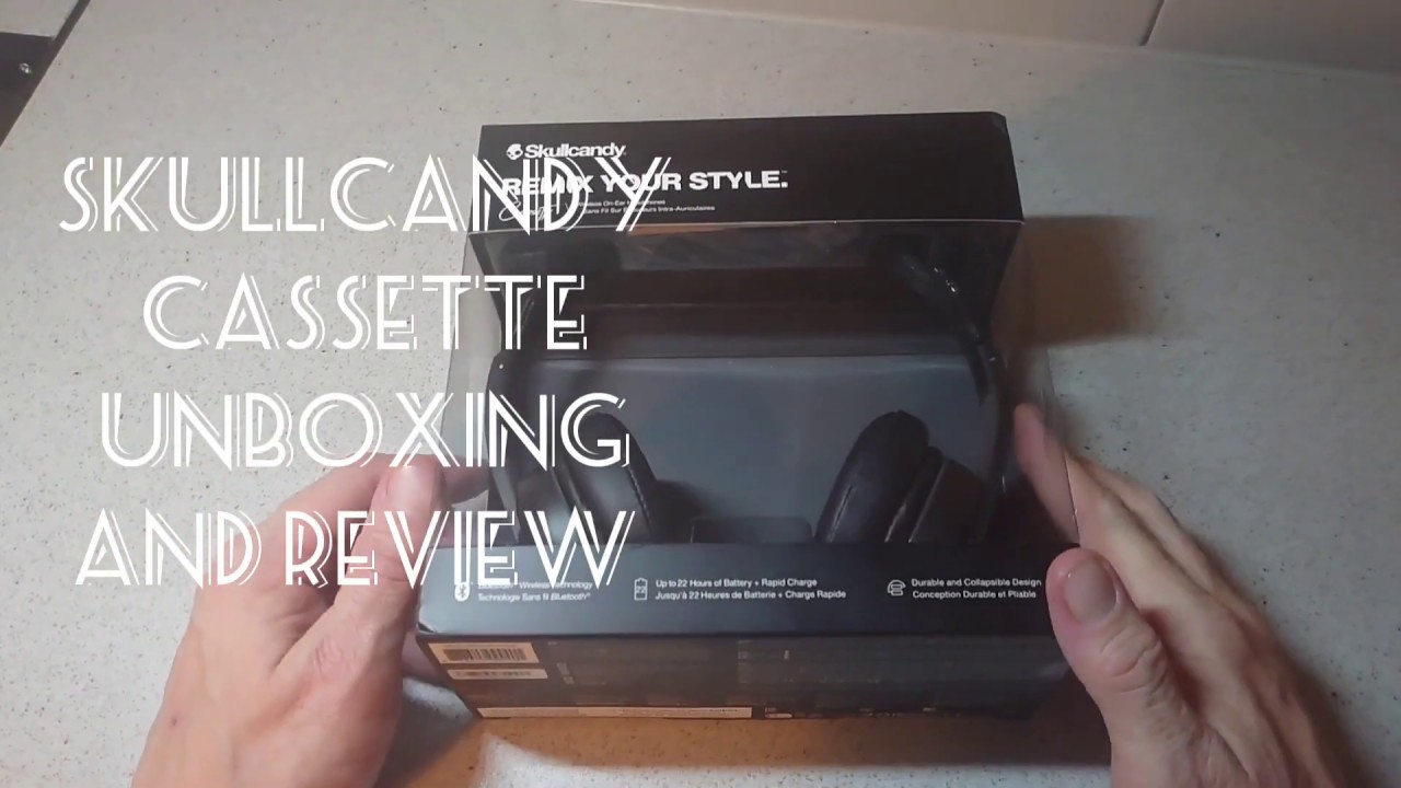 Review -  The Skullcandy Cassette Wireless Headphones. #Tech #Skullcandy #Cassette
