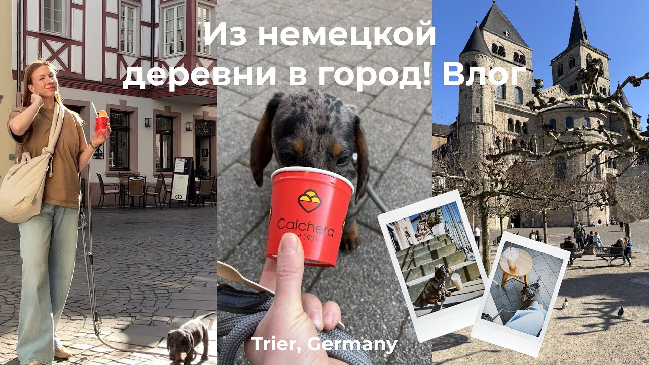 14. Будни в Германии, город Trier, переезд из немецкой деревни в город. Влог
