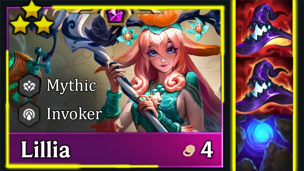 Lillia 3 star is back ⭐⭐⭐  || TFT SET 11 NEW!!