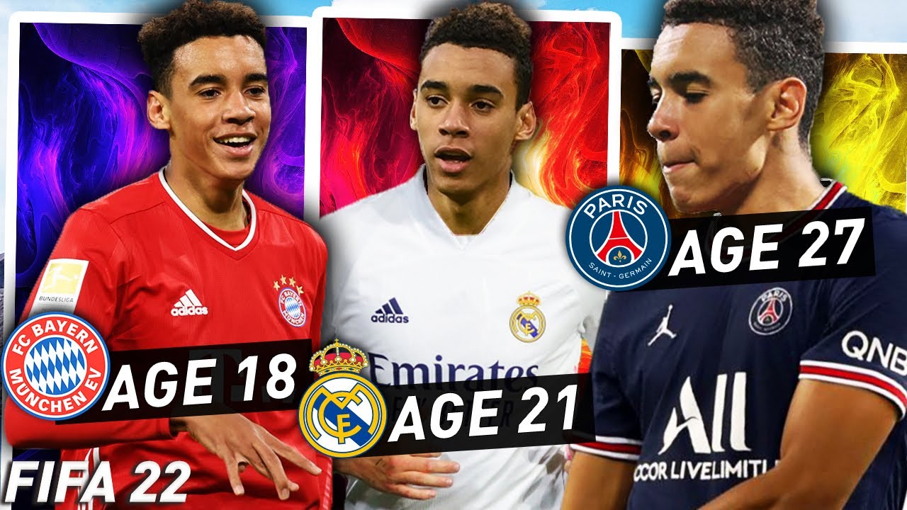 Jamal Musiala FIFA 22 Career Mode Simulation