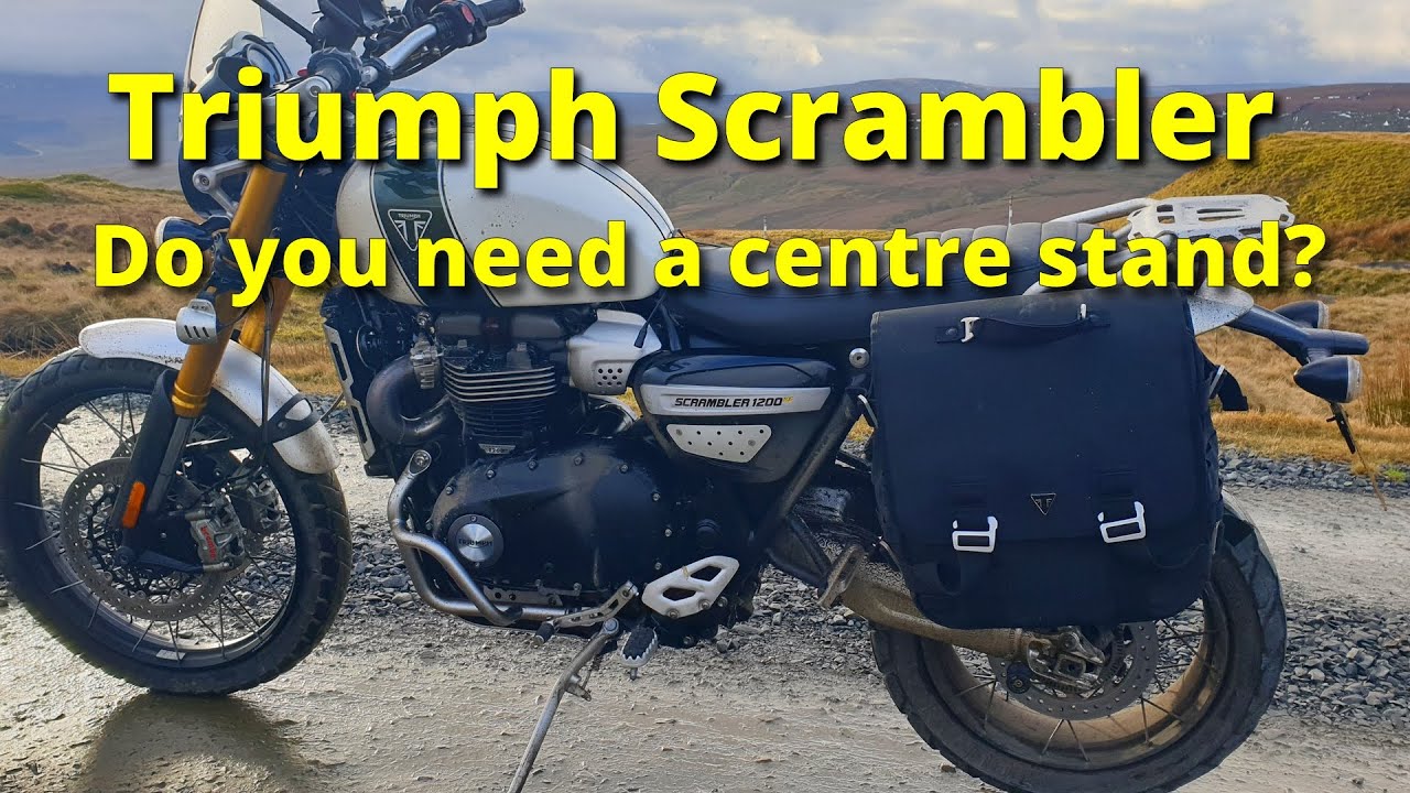 Triumph Scrambler 1200 - Do you need a centre stand?