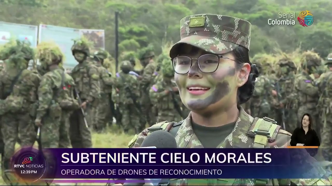 300 mujeres militares: el futuro del Ejército Nacional en Colombia | RTVC Noticias