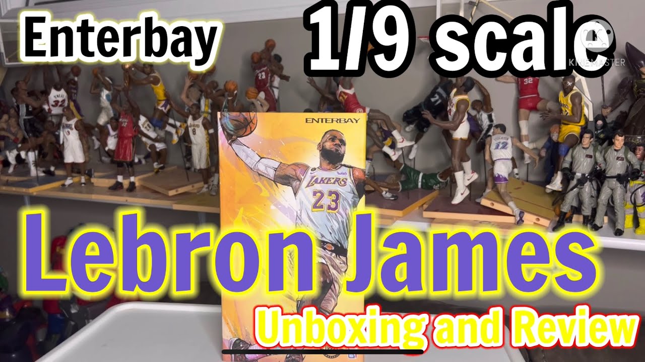 Enterbay LEBRON James 1/9 unboxing & review