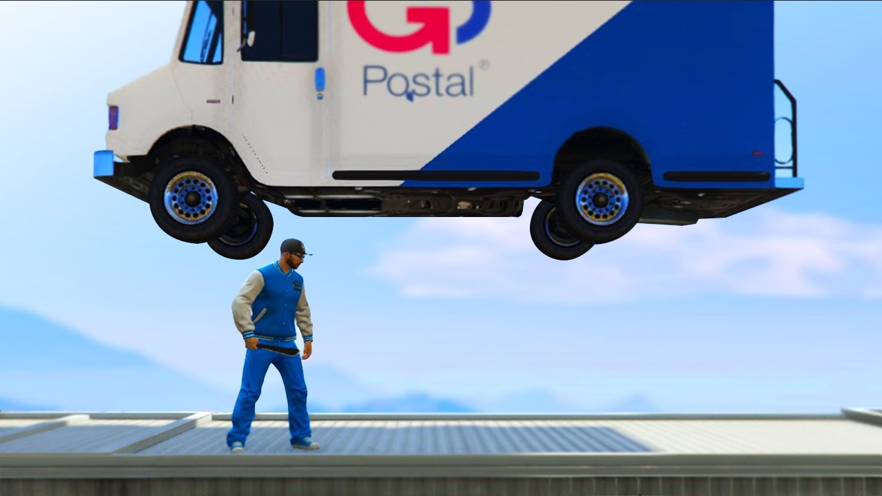 WILL I SURVIVE THIS TRUCK!? (GTA 5 Funny Moments)
