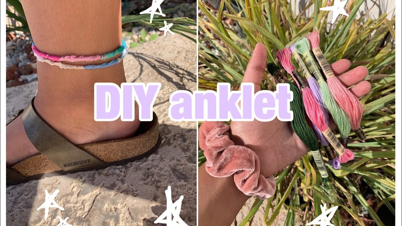 ✰ DIY anklet | EASY ✰