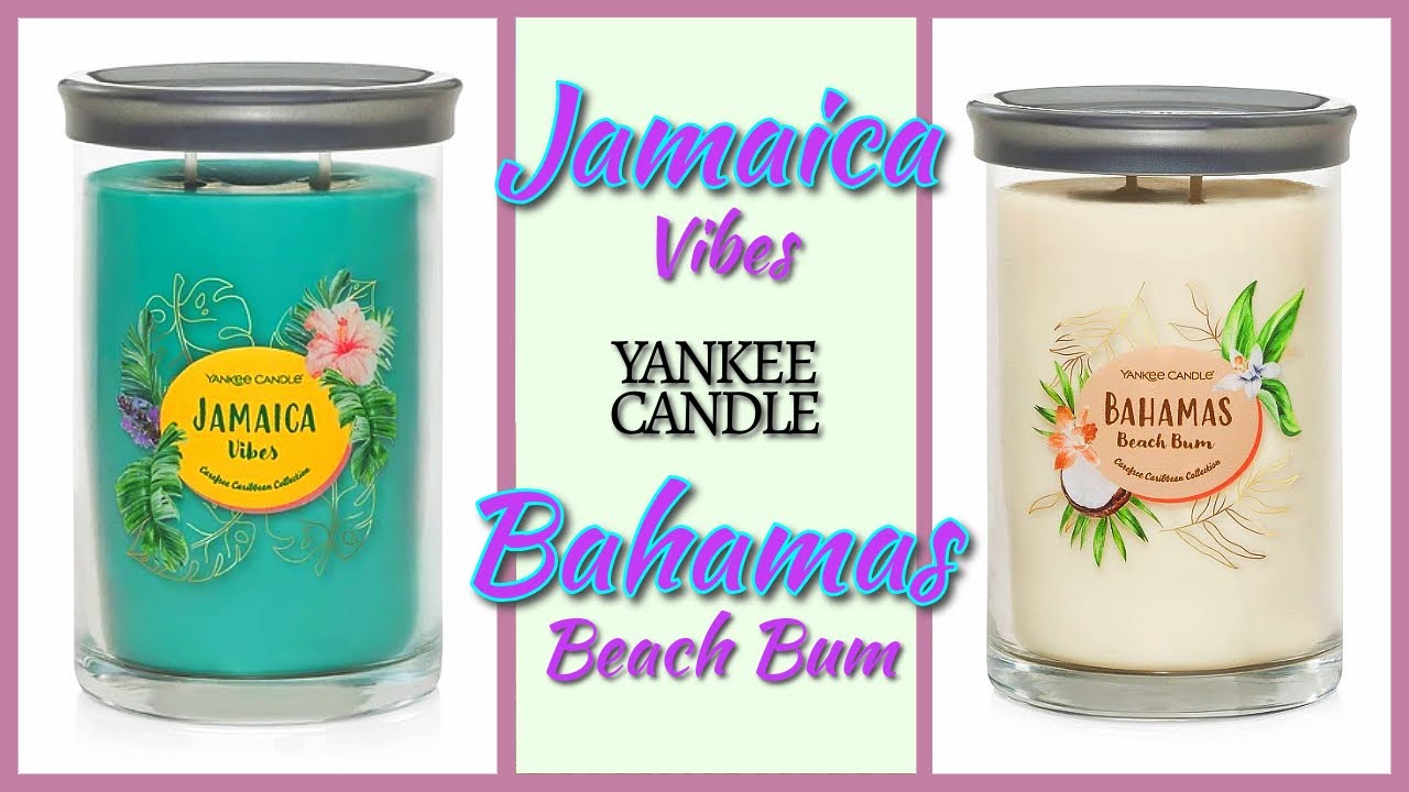 Обзор свечей Jamaica Vibes 🌴 и Bahamas Beach Bum 🌴 от Yankee 🌴
