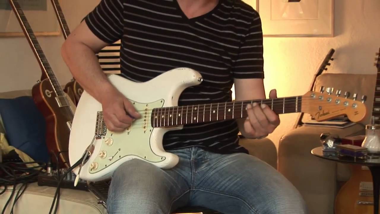 Old Tokai with Brunetti Mercury Box Overdrive Pedal Part 2